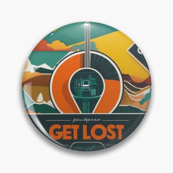 Item preview, GET LOST designed and sold by Eandbeyond.