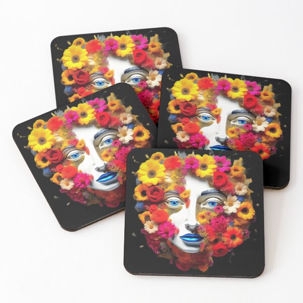 Item preview, Flower Portrait 37 designed and sold by Dose of Dysfunction.