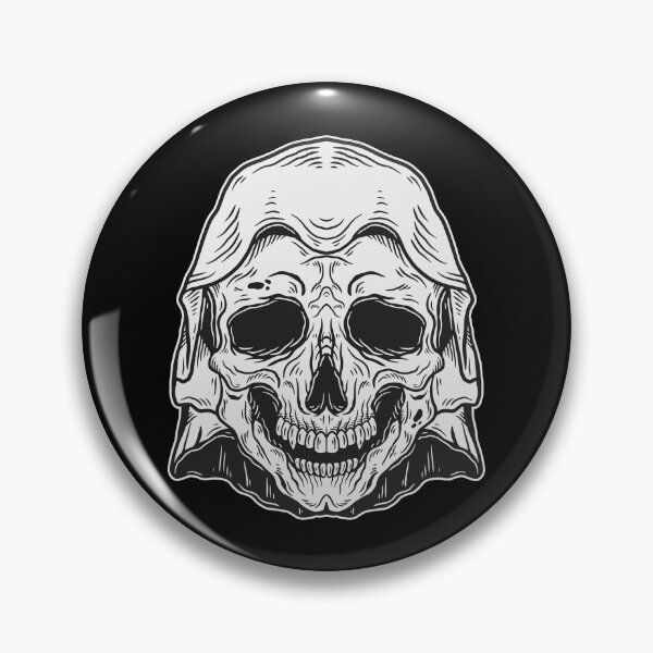 Item preview, Cráneo Reaper Arte Oscuro Cráneo Hueso Horror Tatuaje Grunge designed and sold by MORSPECTIVE.