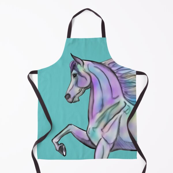 Item preview, High Stepping Arabian in Pastel Colors designed and sold by DappledMoon.