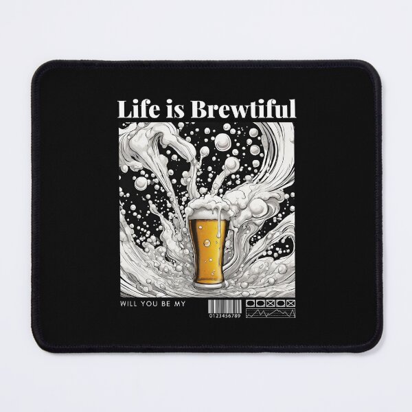 Item preview, Life is Brewtiful-beer lover Trending funny word art T-shirts Classic uniqueness designed and sold by Pali's shop.