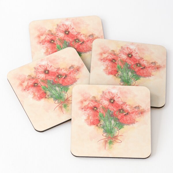 Item preview, Red Poppies designed and sold by Vesuvik-Designs.