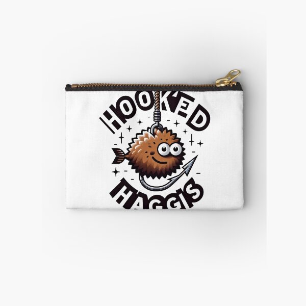 Item preview, Hooked Haggis Tee - Funny Scottish Foodie Design Scottish Haggis Fun Gift designed and sold by MAPDDesigns.