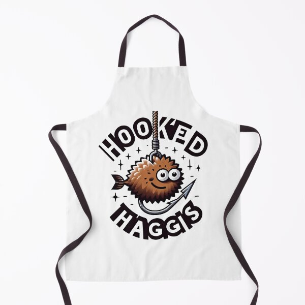 Item preview, Hooked Haggis Tee - Funny Scottish Foodie Design Scottish Haggis Fun Gift designed and sold by MAPDDesigns.