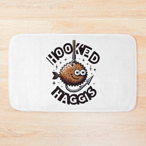 Item preview, Hooked Haggis Tee - Funny Scottish Foodie Design Scottish Haggis Fun Gift designed and sold by MAPDDesigns.