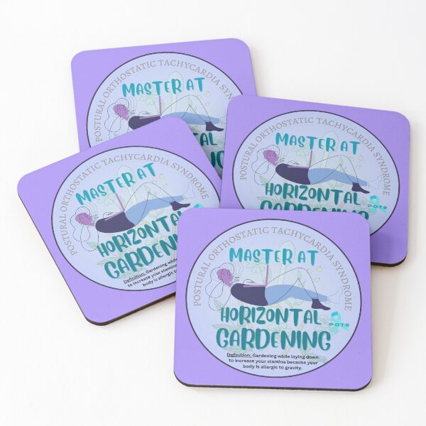 Item preview, Horizontal Gardener - POTS awareness designed and sold by blankslategardn.