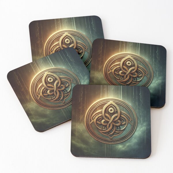 Item preview, Fantasy Nature Earth Elemental Emblem (silvergoldvisionary) designed and sold by SGVisionary.