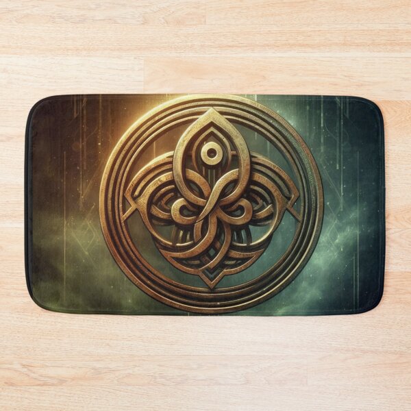 Item preview, Fantasy Nature Earth Elemental Emblem (silvergoldvisionary) designed and sold by SGVisionary.