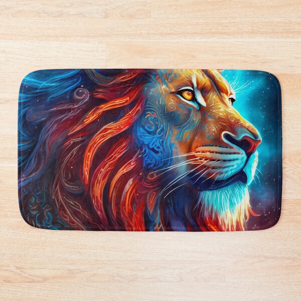 Item preview, A close up of Mystic Lion designed and sold by creativekrish.