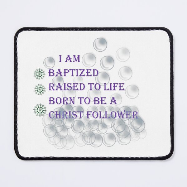 Item preview, Baptized Christian  designed and sold by CrushOnCovers.