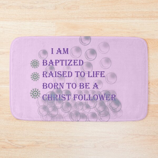 Item preview, Baptized Christian  designed and sold by CrushOnCovers.