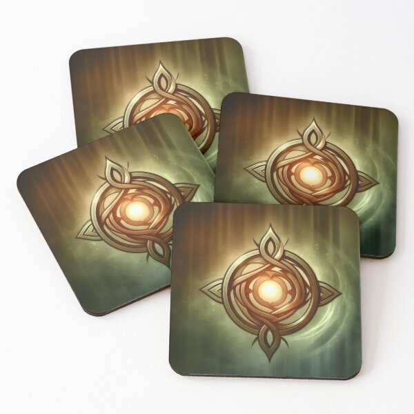 Item preview, Fantasy Nature Earth Elemental Emblem (silvergoldvisionary) designed and sold by SGVisionary.