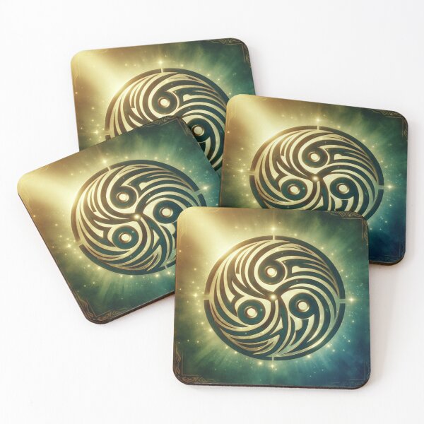 Item preview, Fantasy Nature Earth Elemental Emblem (silvergoldvisionary) designed and sold by SGVisionary.