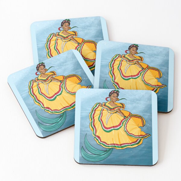 Item preview, Folklorico Mermaid designed and sold by Bethany Gabrielle.