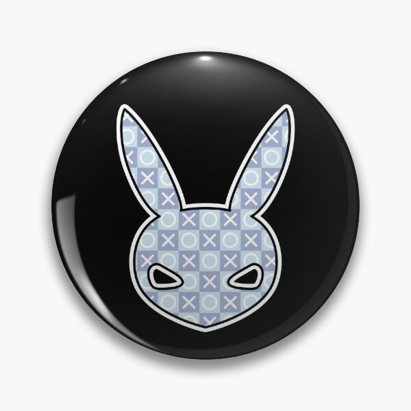Item preview, Danger Rabbit head logo - blue designed and sold by DANGER RABBIT.