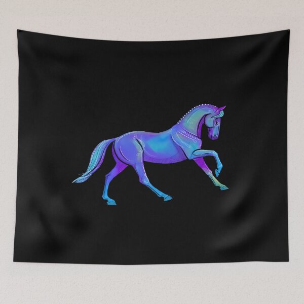 Item preview, Northern Lights Cantering Horse designed and sold by DappledMoon.