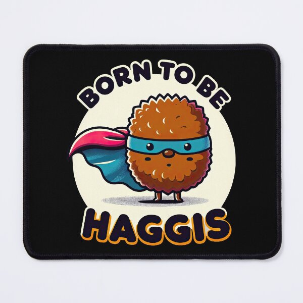 Item preview, Superhero Haggis Adventure Tee - Funny Scottish Foodie Design Scottish Haggis Fun Gift designed and sold by MAPDDesigns.