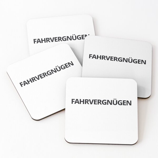 Item preview, Fahrvergnügen Fahrvergnugen Driving Pleasure Car Lovers designed and sold by Peculiarts.