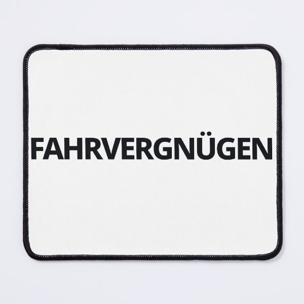 Item preview, Fahrvergnügen Fahrvergnugen Driving Pleasure Car Lovers designed and sold by Peculiarts.