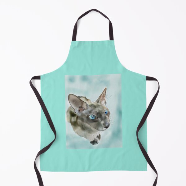 Item preview, Peterbald cat with blue eyes designed and sold by MouseCatty.