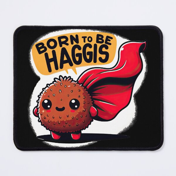 Item preview, Superhero Haggis Adventure Tee - Funny Scottish Foodie Design Scottish Haggis Fun Gift designed and sold by MAPDDesigns.