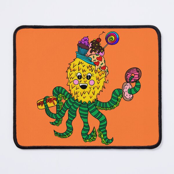 Item preview, Pineapple octopus designed and sold by MickeyLaLa.