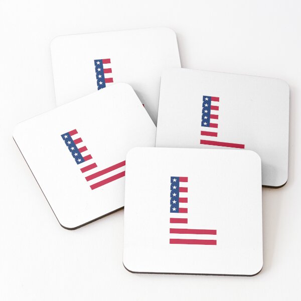 Item preview, USA Letter Design L designed and sold by iNeedLetters.