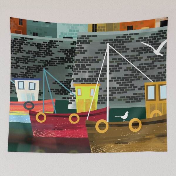 Item preview, Fishing Village  designed and sold by Andrew  Hitchen.