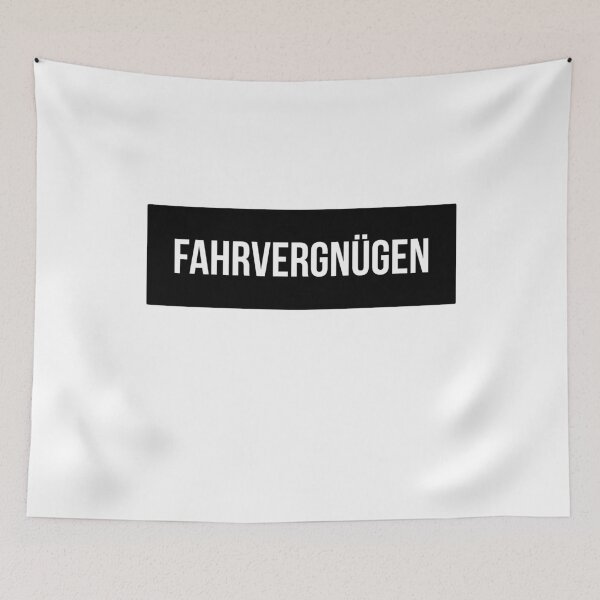 Item preview, Fahrvergnügen Fahrvergnugen Driving Pleasure Car Lovers designed and sold by Peculiarts.