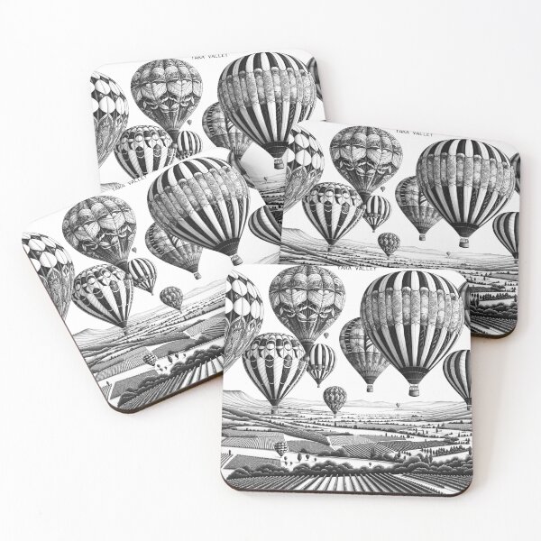 Item preview, Yara Valley Hot Air Balloon, Victoria, Australia designed and sold by ArtfulMiller.