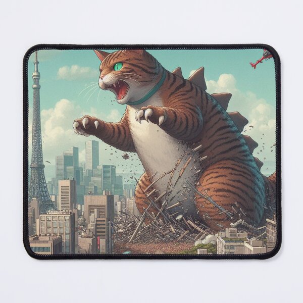 Item preview, Kaiju Kitty designed and sold by BlueMemphis.