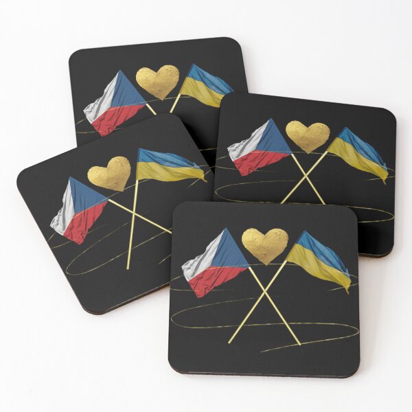 Item preview, Czechia Loves Ukraine designed and sold by ForTheLoveOfUA.