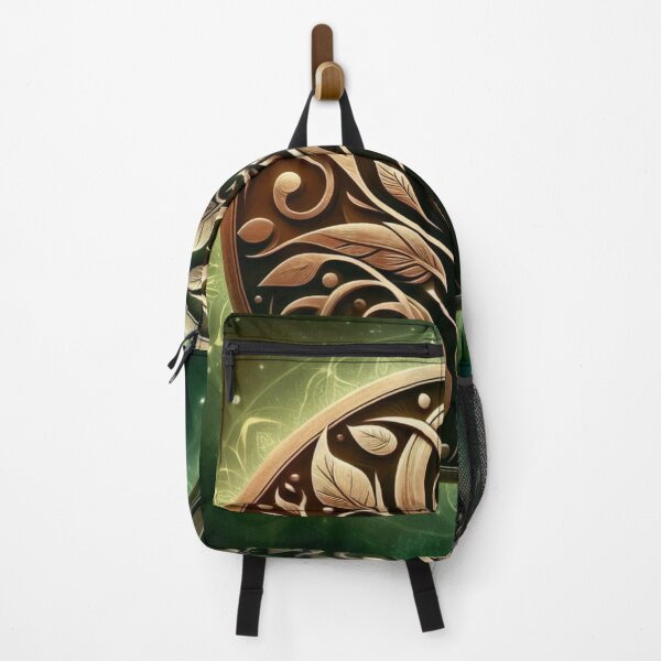 Item preview, Fantasy Nature Earth Elemental Emblem (silvergoldvisionary) designed and sold by SGVisionary.