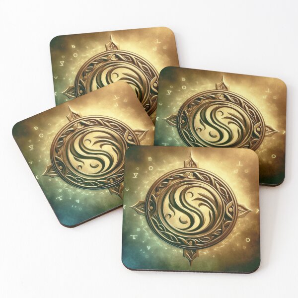 Item preview, Fantasy Nature Earth Elemental Emblem (silvergoldvisionary) designed and sold by SGVisionary.