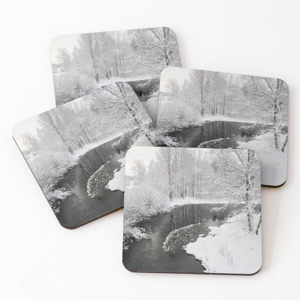 Item preview, Jakama river. Parkkuu winter 2023 minimal color designed and sold by Jouko Lehto Photography.