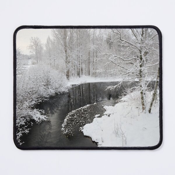Item preview, Jakama river. Parkkuu winter 2023 minimal color designed and sold by Jouko Lehto Photography.