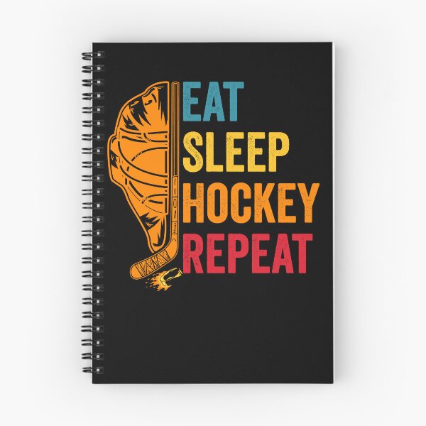 Item preview, "Hockey Life Mantra - Eat, Sleep, Play Routine" designed and sold by NovaGenArt.