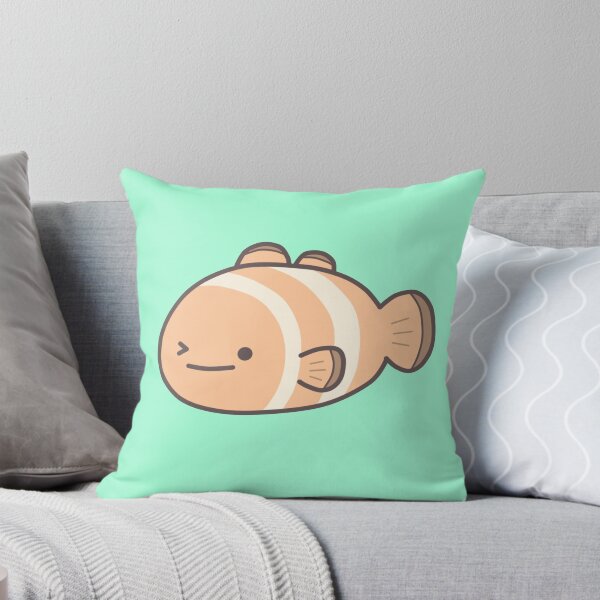 Item preview, Cute Winking Clownfish in Pastel  designed and sold by elunemori.