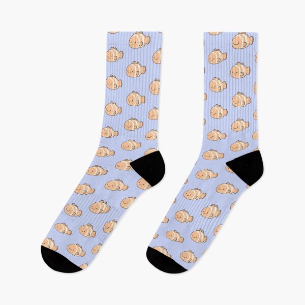 Item preview, Cute Winking Clownfish in Pastel  designed and sold by elunemori.