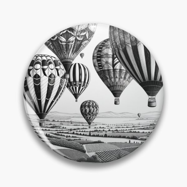 Item preview, Yara Valley Hot Air Balloon, Victoria, Australia designed and sold by ArtfulMiller.