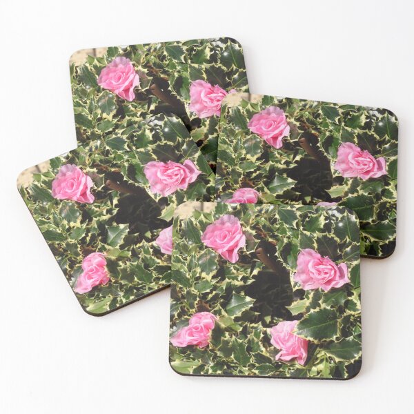 Item preview, Pink Roses, Variegated Holy designed and sold by wiggyofipswich.