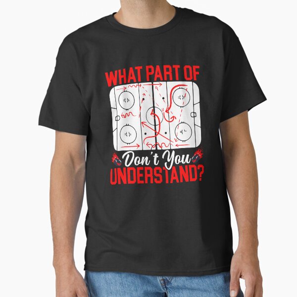 Item preview, "Hockey Strategy Confusion - Humorous Play Diagram" designed and sold by NovaGenArt.