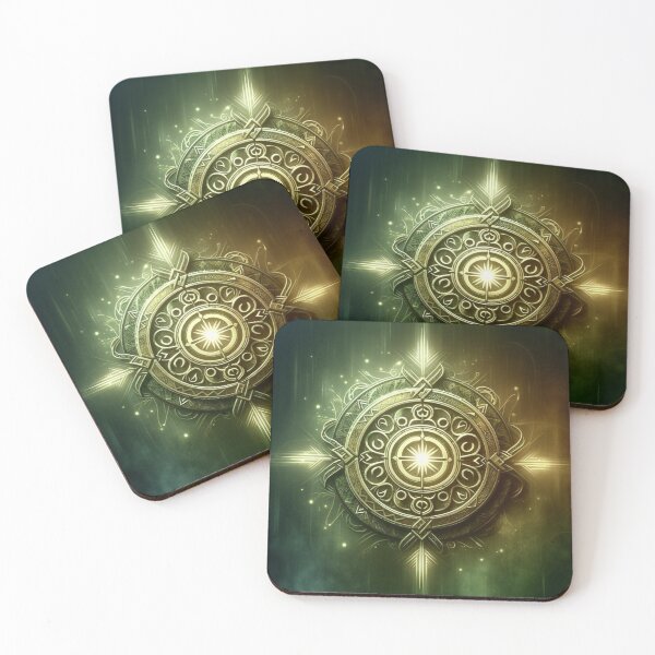 Item preview, Fantasy Nature Earth Elemental Emblem (silvergoldvisionary) designed and sold by SGVisionary.