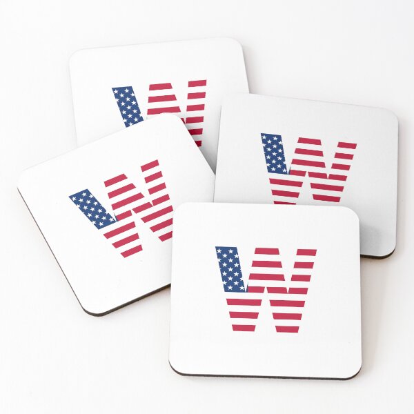 Item preview, USA Letter Design W designed and sold by iNeedLetters.
