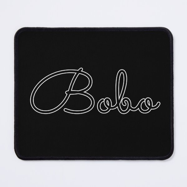 Item preview, Writing Bobo Name Label (Black) designed and sold by NormadWorld.