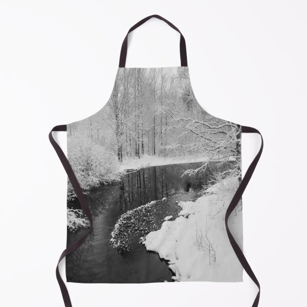 Item preview, Jakama river. Parkkuu winter 2023  bw designed and sold by Jouko Lehto Photography.