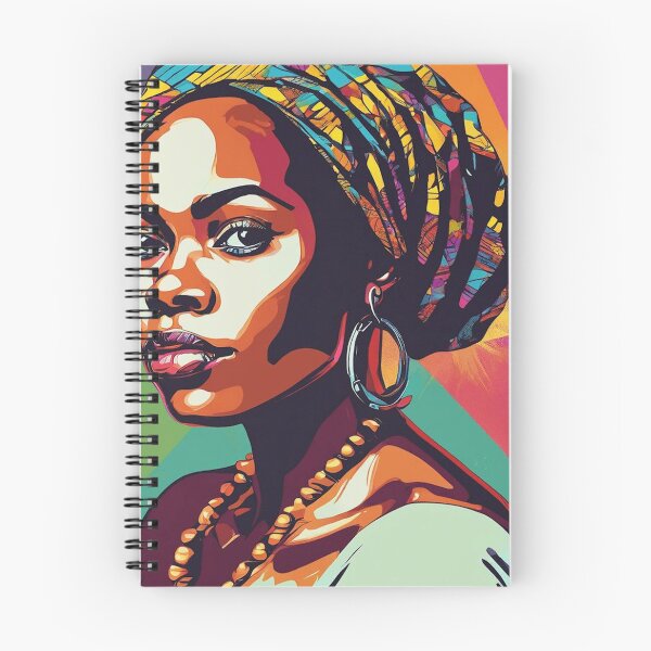 Item preview, Naima Pop Art Portrait designed and sold by Yzakreativ.