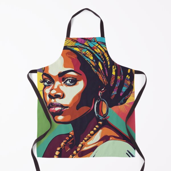 Item preview, Naima Pop Art Portrait designed and sold by Yzakreativ.