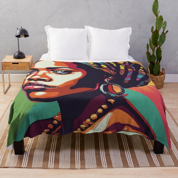 Item preview, Naima Pop Art Portrait designed and sold by Yzakreativ.