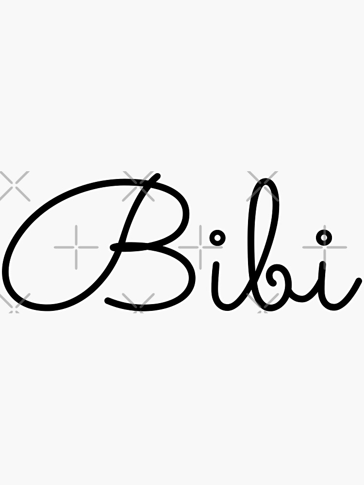 Bibi Name Merch & Gifts for Sale | Redbubble